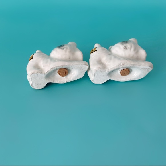 Vintage cat salt and pepper shakers kitten 1960s - Picture 2 of 5